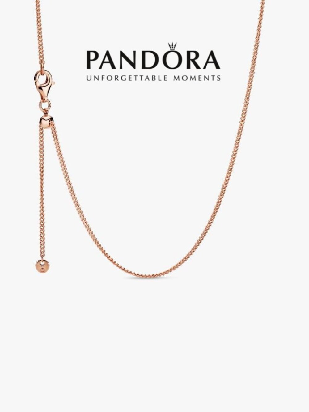 Pandora Curb Chain Necklace - Picture 1 of 3